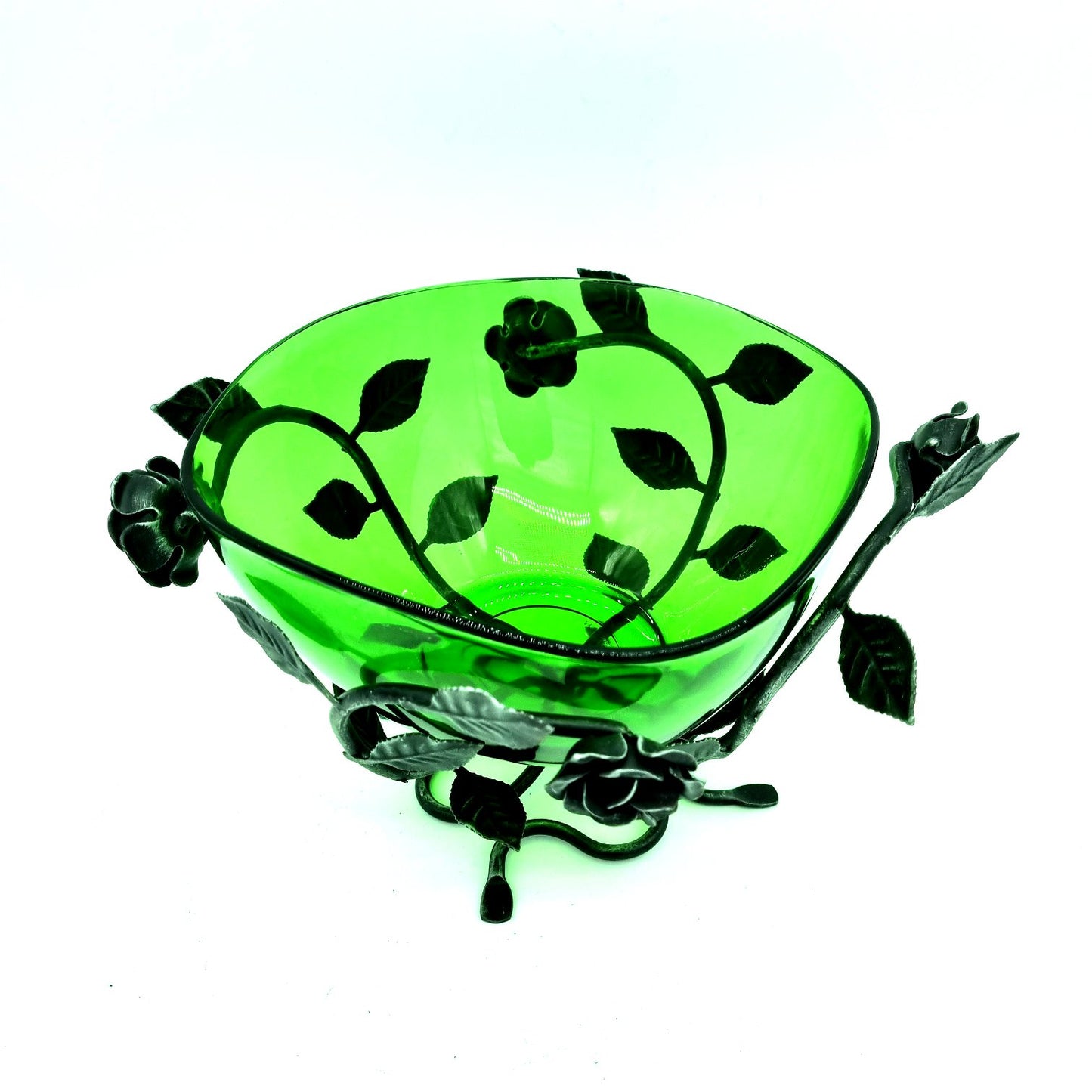 6246 Portafrutta in ferro battuto - Porta frutta in ferro