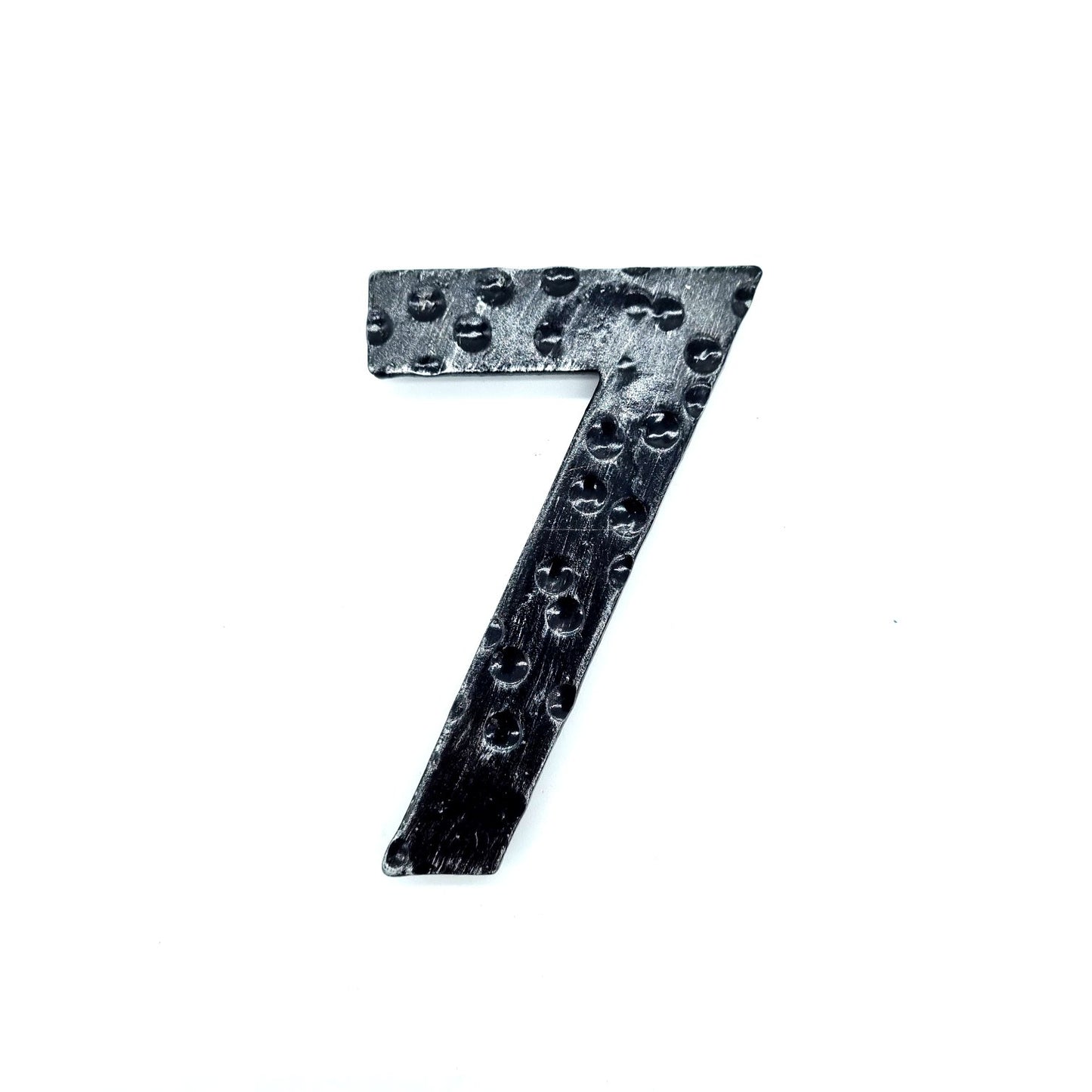 2204-7 Numero civico in ferro battuto - Numeri civici