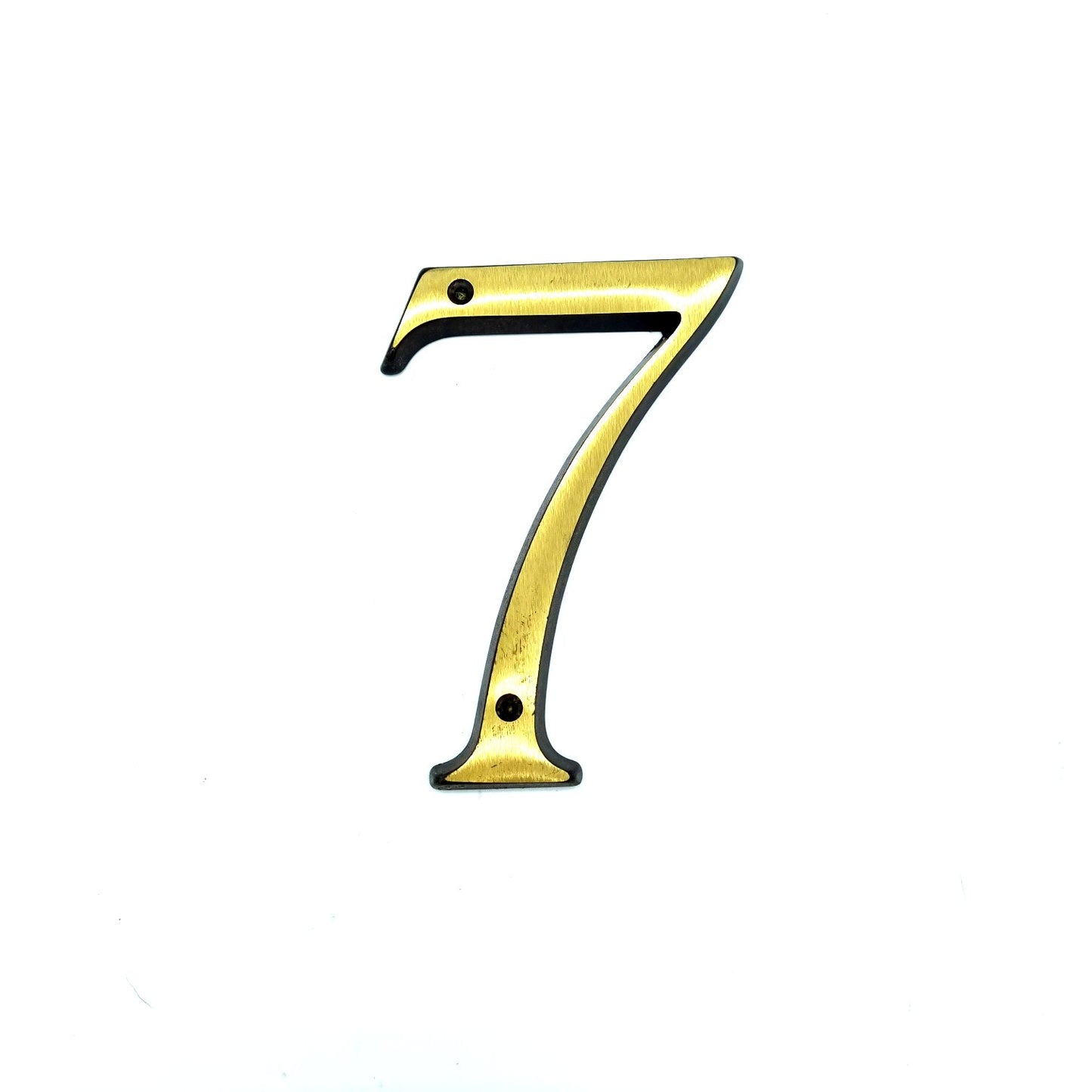 2210-7GR Numero civico in fusione di ottone - Numeri civici