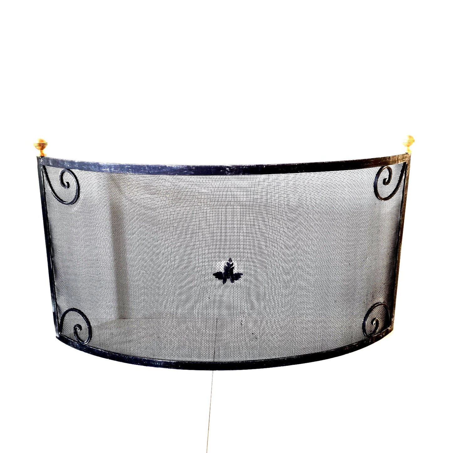 6350 Parascintille per camino in ferro battuto - Schermo camino