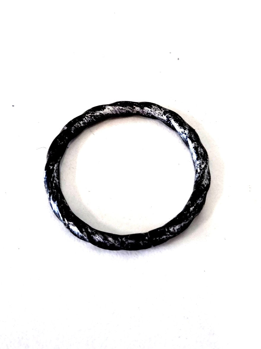 6769 Anello per tende - Anello in Ferro Battuto