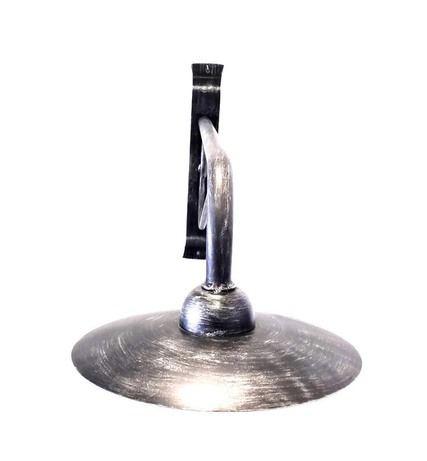 8682 Lanterna da parete in ferro battuto - Lanterna con braccio