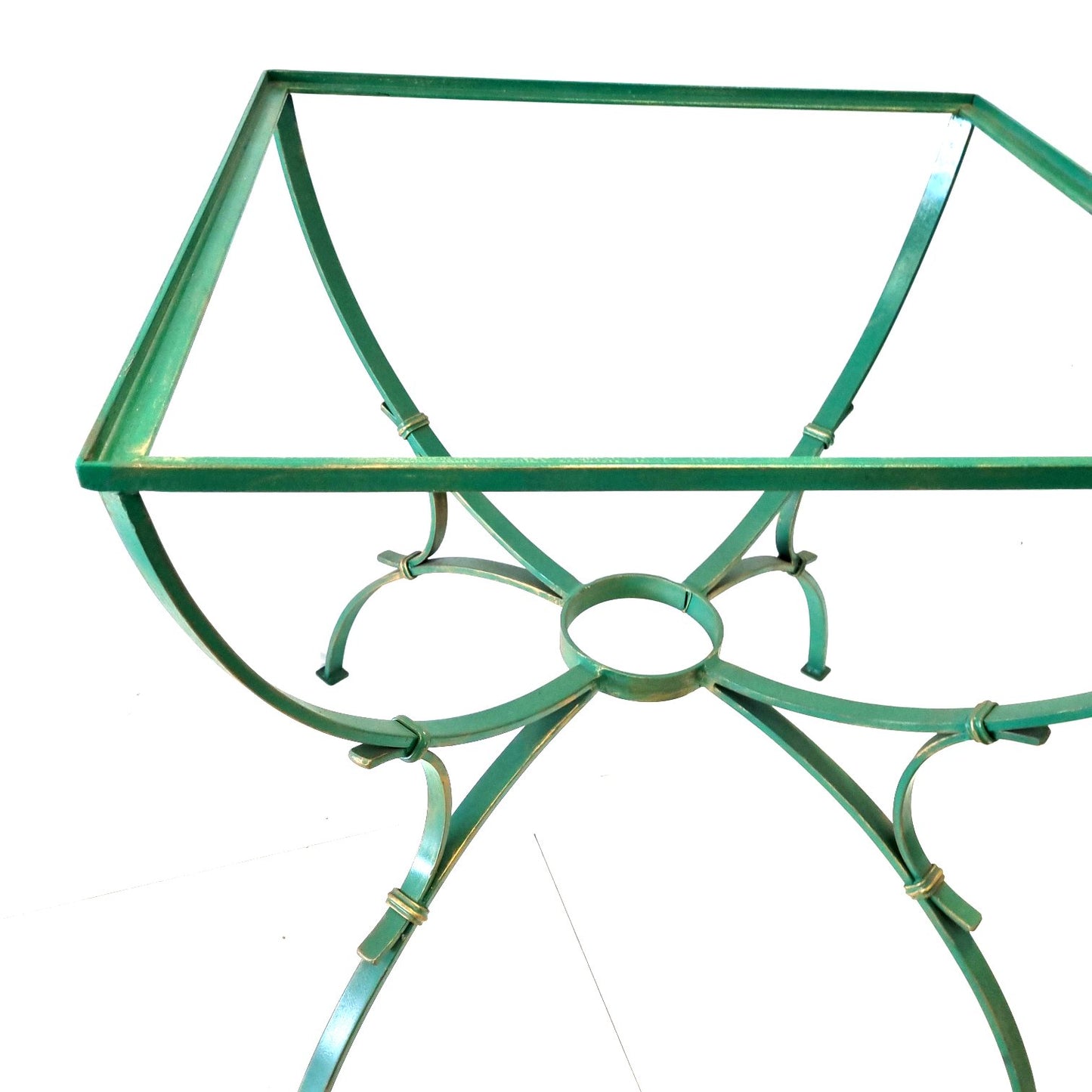 6952 Tavolo ferro battuto - Base tavolo in ferro