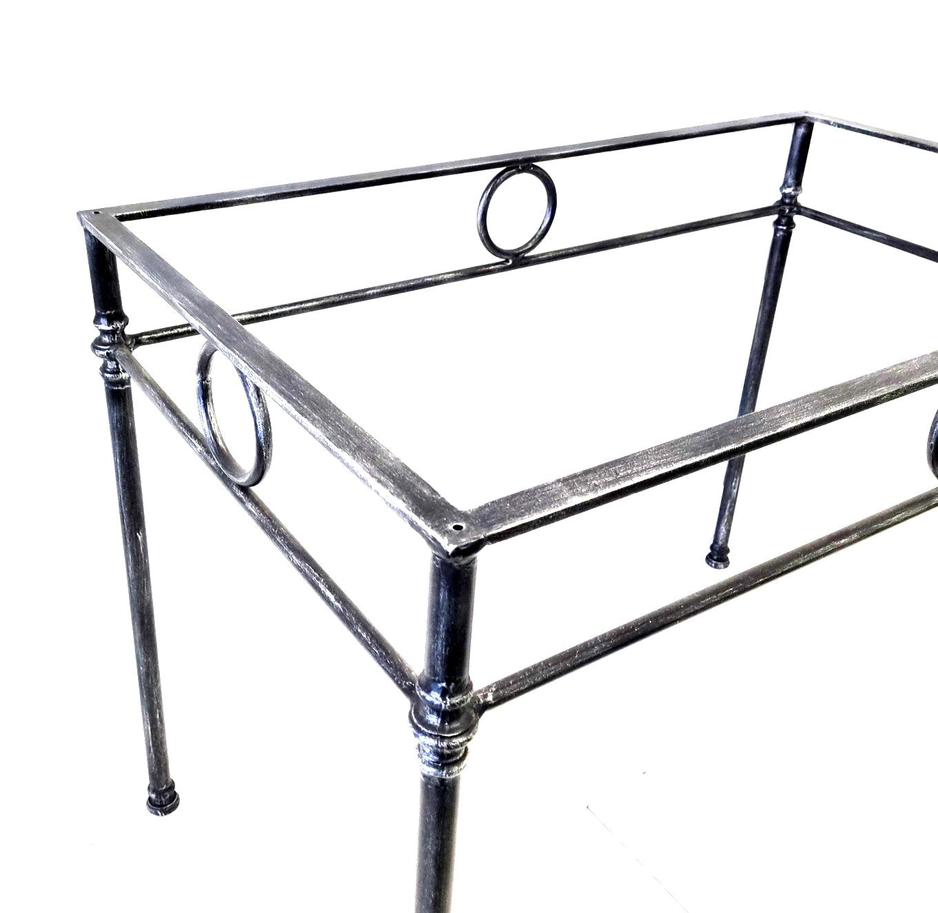 6960 Tavolo ferro battuto - Base tavolo in ferro