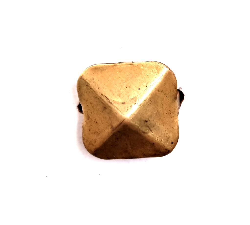 2223-20 Chiodo a doppia punta in ottone - Chiodo decorativo - Conf. 10 pz