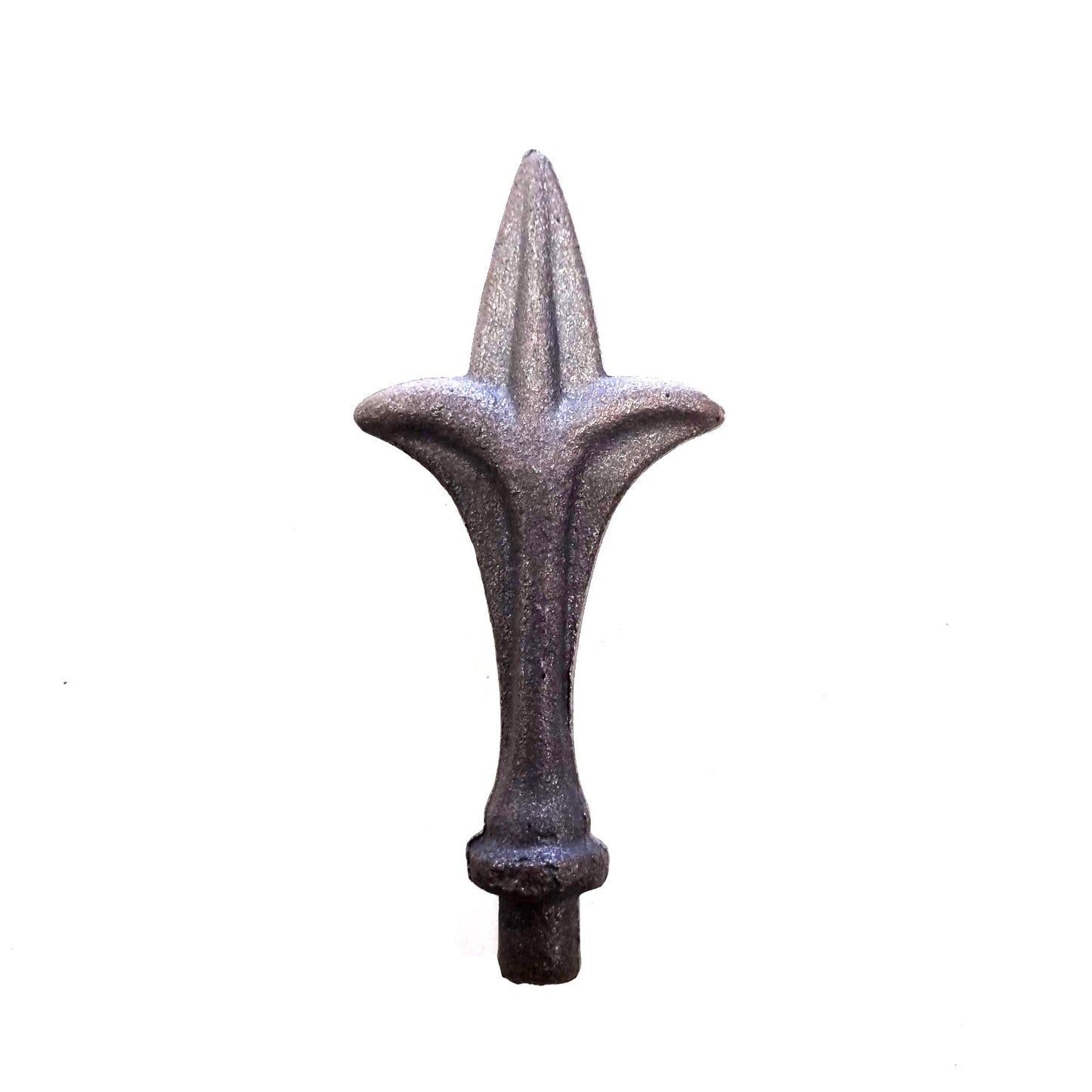 4110-125 Lancia foglia base tonda finitura ringhiere e cancelli