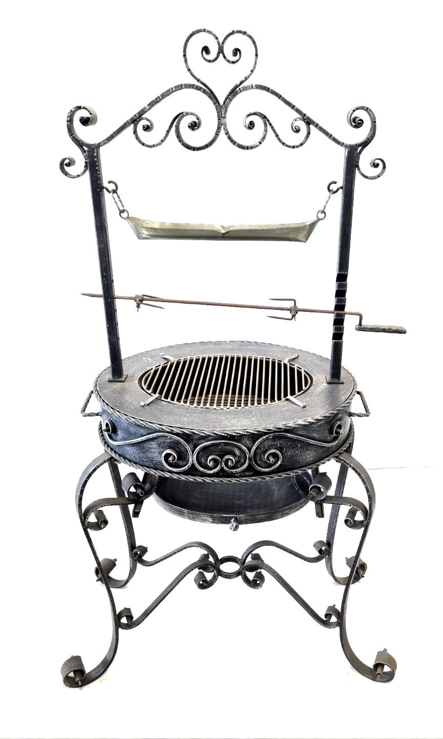 6310 Barbecue in ferro - Barbecue a legna e a carbone