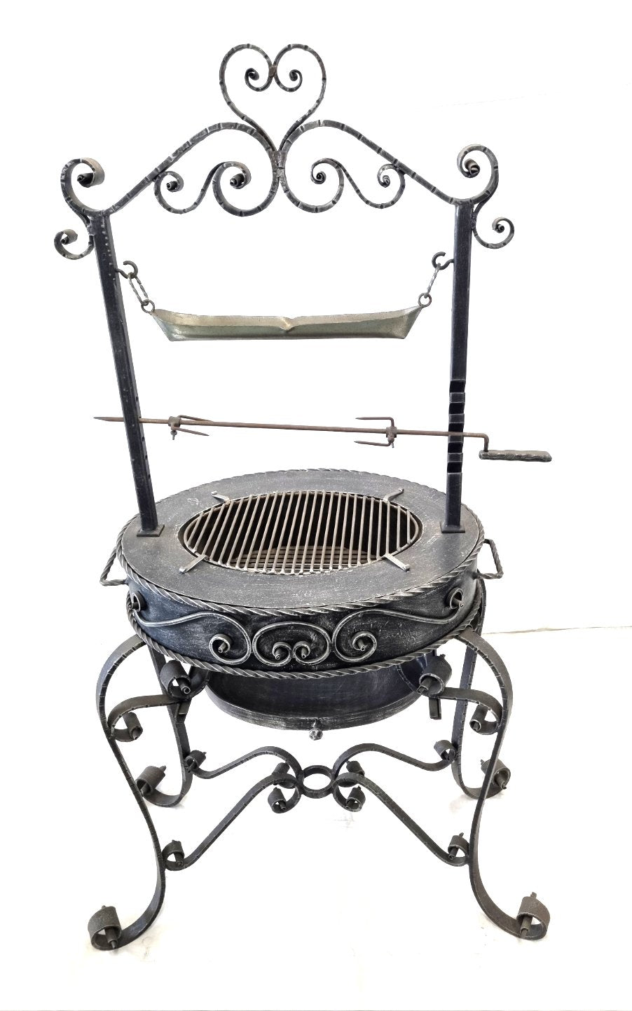 6310 Barbecue in ferro - Barbecue a legna e a carbone