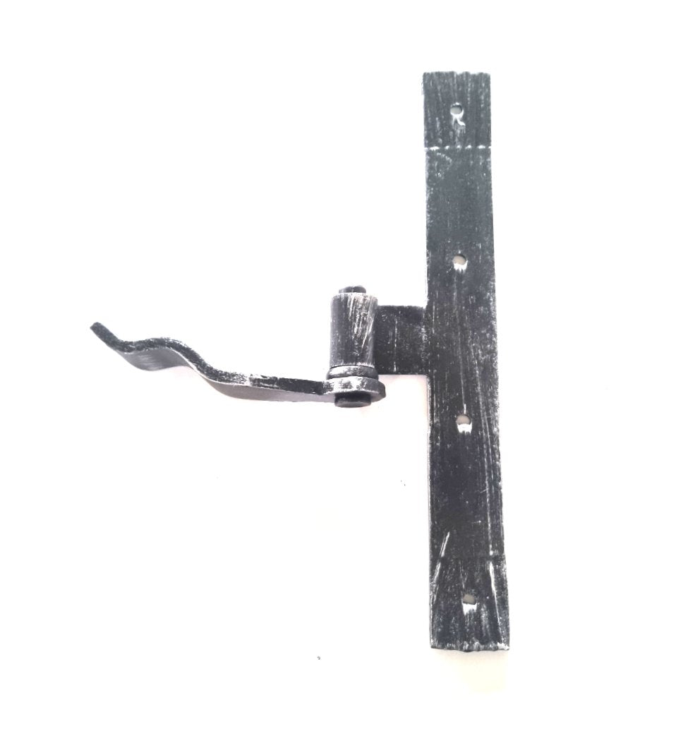 Cerniera Centrale con Zanca per Porte e Finestre in Ferro Battuto. Art. 2655