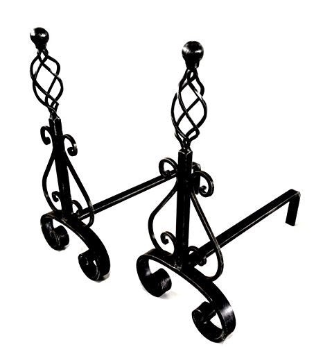 6455 Alari per camino - Brucialegna