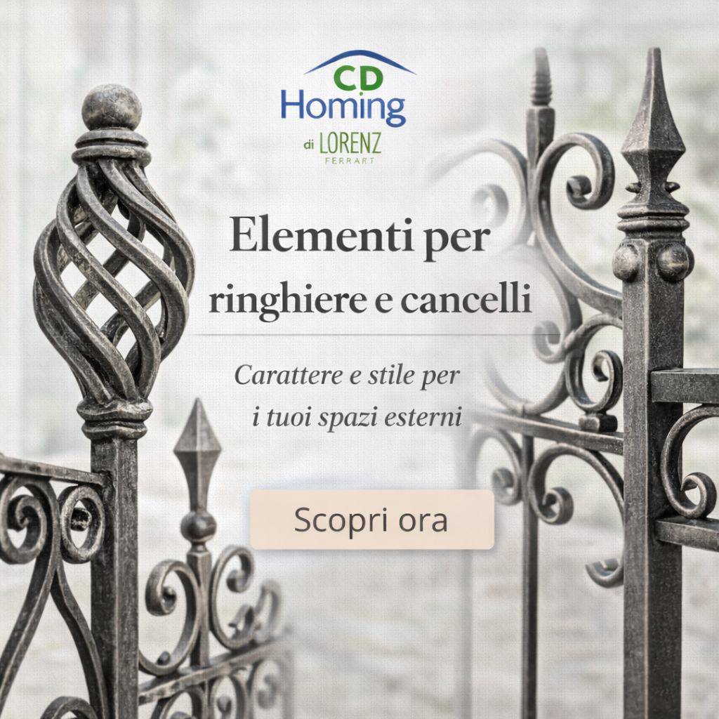Elementi per ringhiere e cancelli