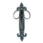 3504 Appendiabiti 1 posto in ferro battuto