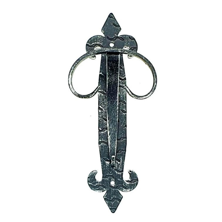 3504 Appendiabiti 1 posto in ferro battuto