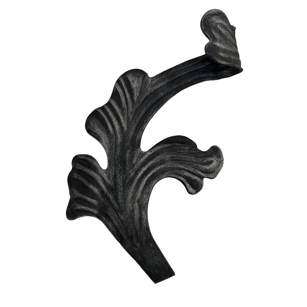 4273 SX - Foglia in ferro sinistra ornamentale