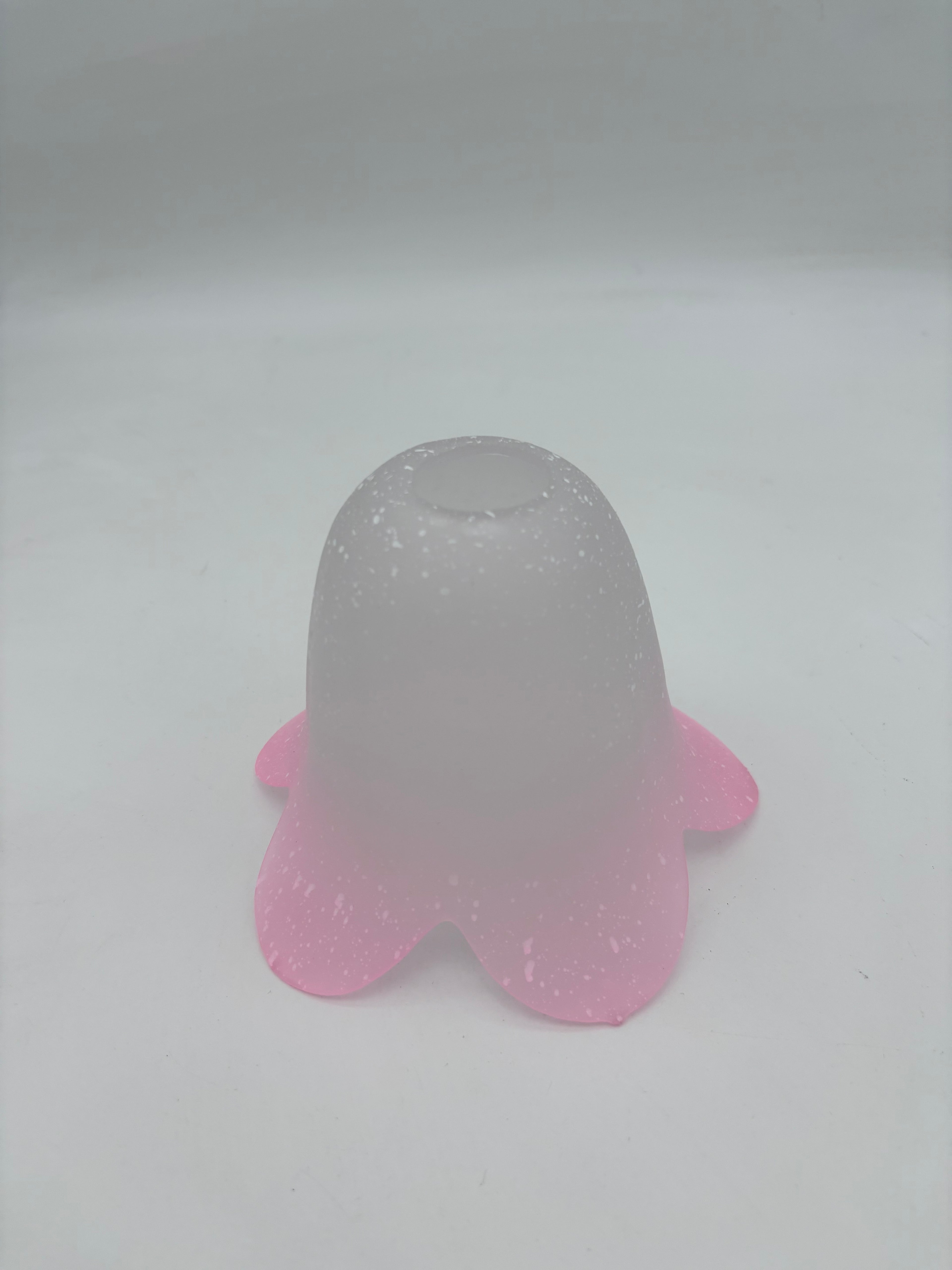 Vetro margherita sfumato rosa