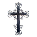 6058M - Crocifisso in Ferro Battuto