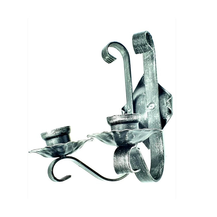 6192 Candeliere in ferro battuto - Portacandele