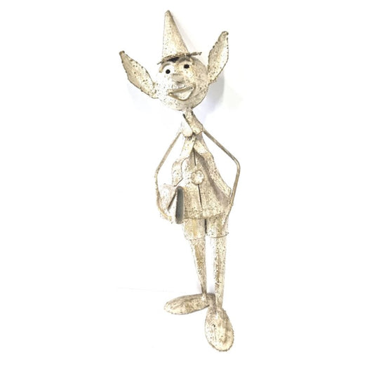 6226 Statuetta Pinocchio in Ferro Battuto