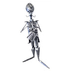 6230 Statuetta Cacciatore in Ferro Battuto