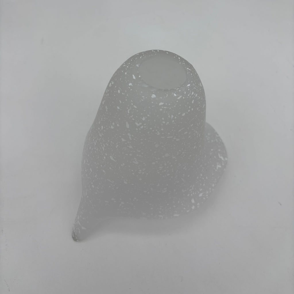 Vetro calla bianco scavo