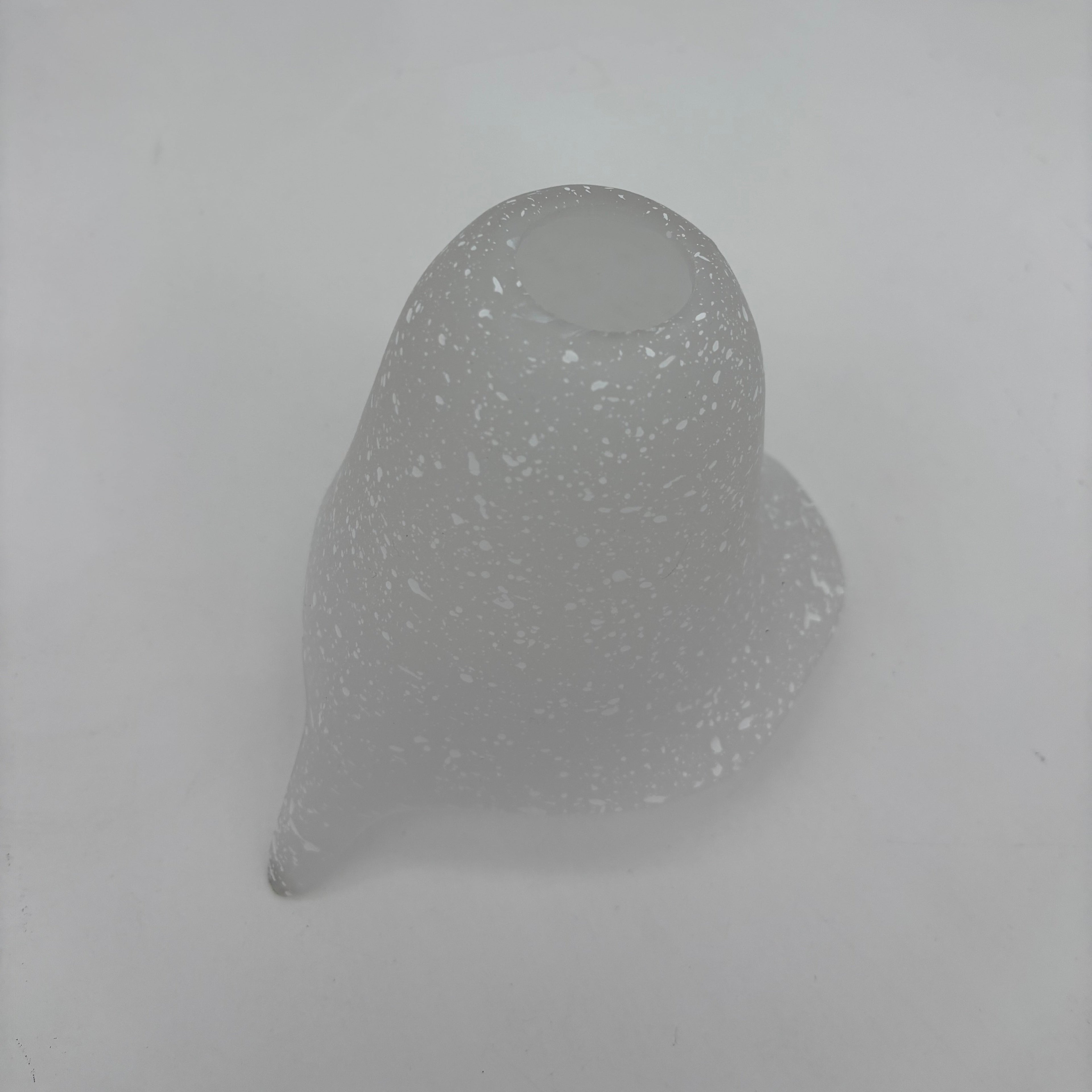 Vetro calla bianco scavo