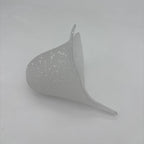 Vetro calla bianco scavo