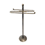 6613 Porta Asciugamani per Bagno in Ferro Battuto - Servomuto