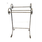 6628 Porta Asciugamani per Bagno in Ferro Battuto - Servomuto