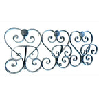 6668 Appendiabiti 3 posti in ferro battuto