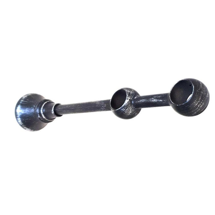 6729 Supporto Doppio per bastone tende - Staffe per tende