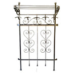 6807 Appendiabiti 5 posti in ferro battuto