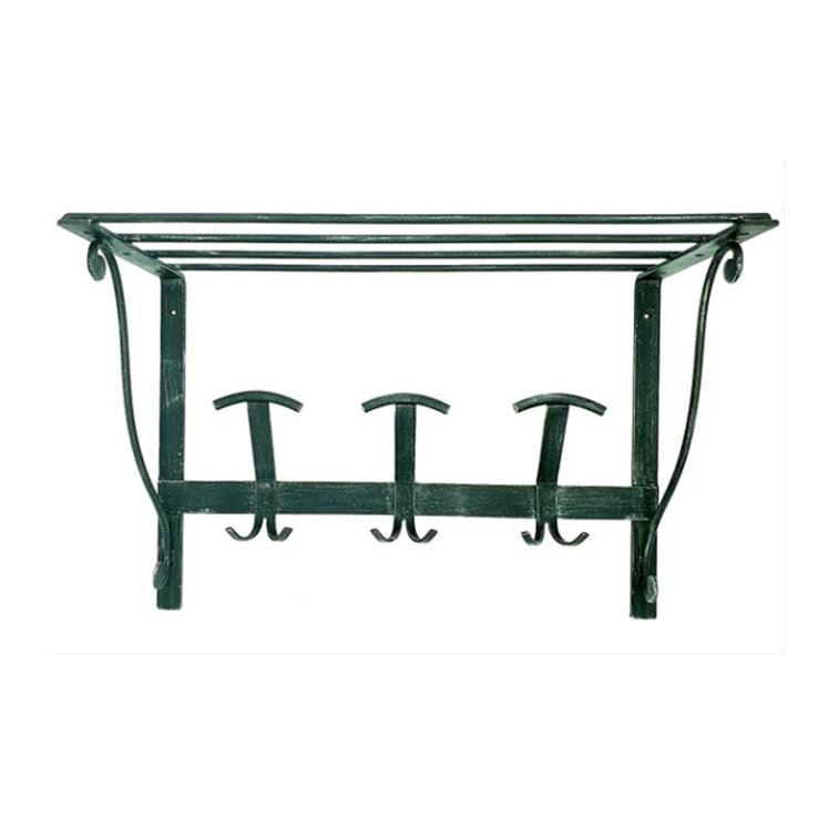 6821 Appendiabiti 3 posti in ferro battuto