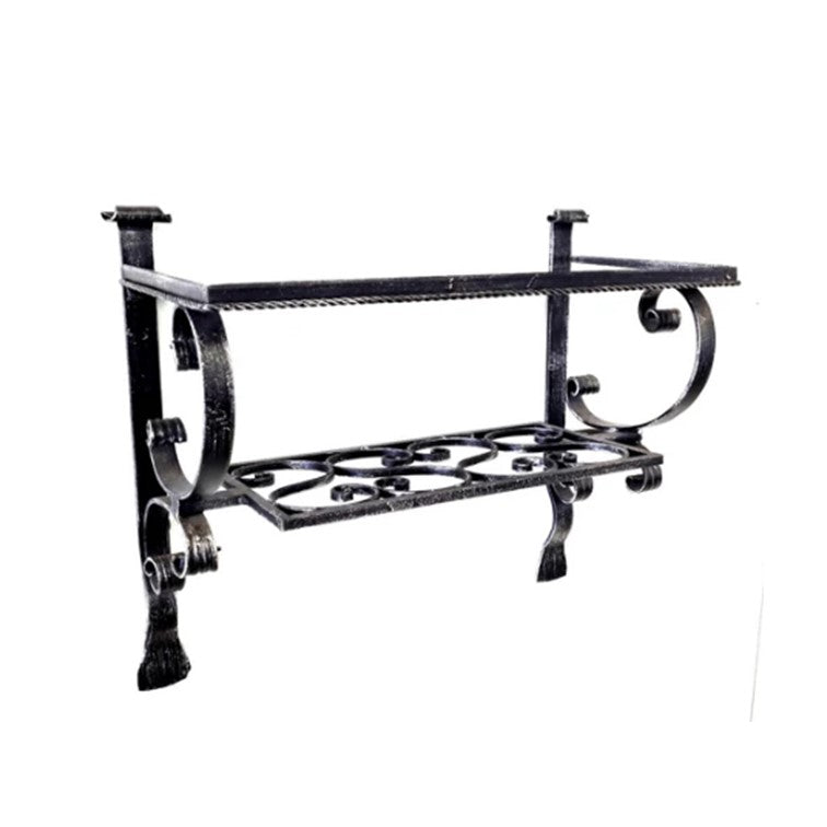 6865 Consolle ferro battuto - Consolle a parete