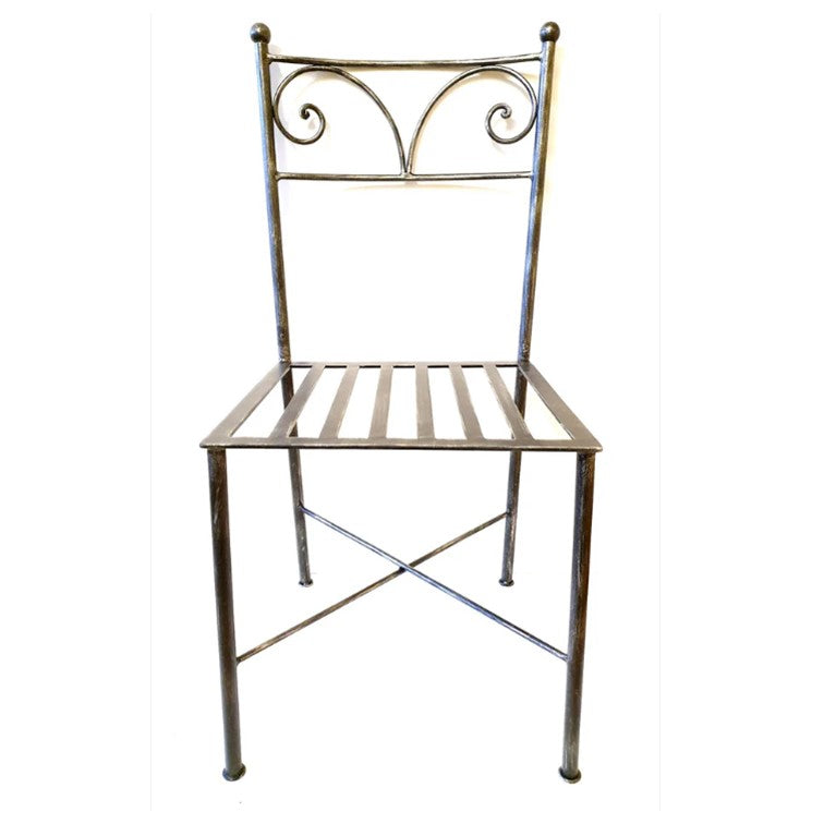 6901 Sedia in ferro battuto