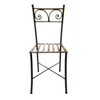 6905 Sedia in ferro battuto