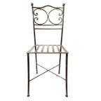 6906 Sedia in ferro battuto