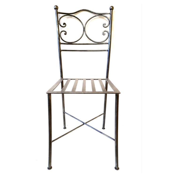 6906 Sedia in ferro battuto