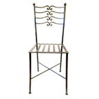 6907 Sedia in ferro battuto