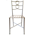 6908 Sedia in ferro battuto