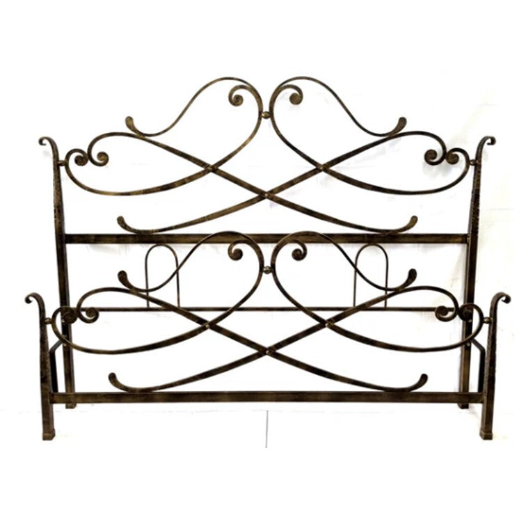 7014 Letto ferro battuto - Letto matrimoniale