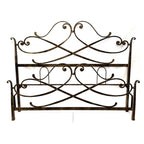 7014 Letto ferro battuto - Letto matrimoniale