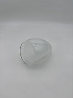 Vetro doppio lungo satinato e trasparente