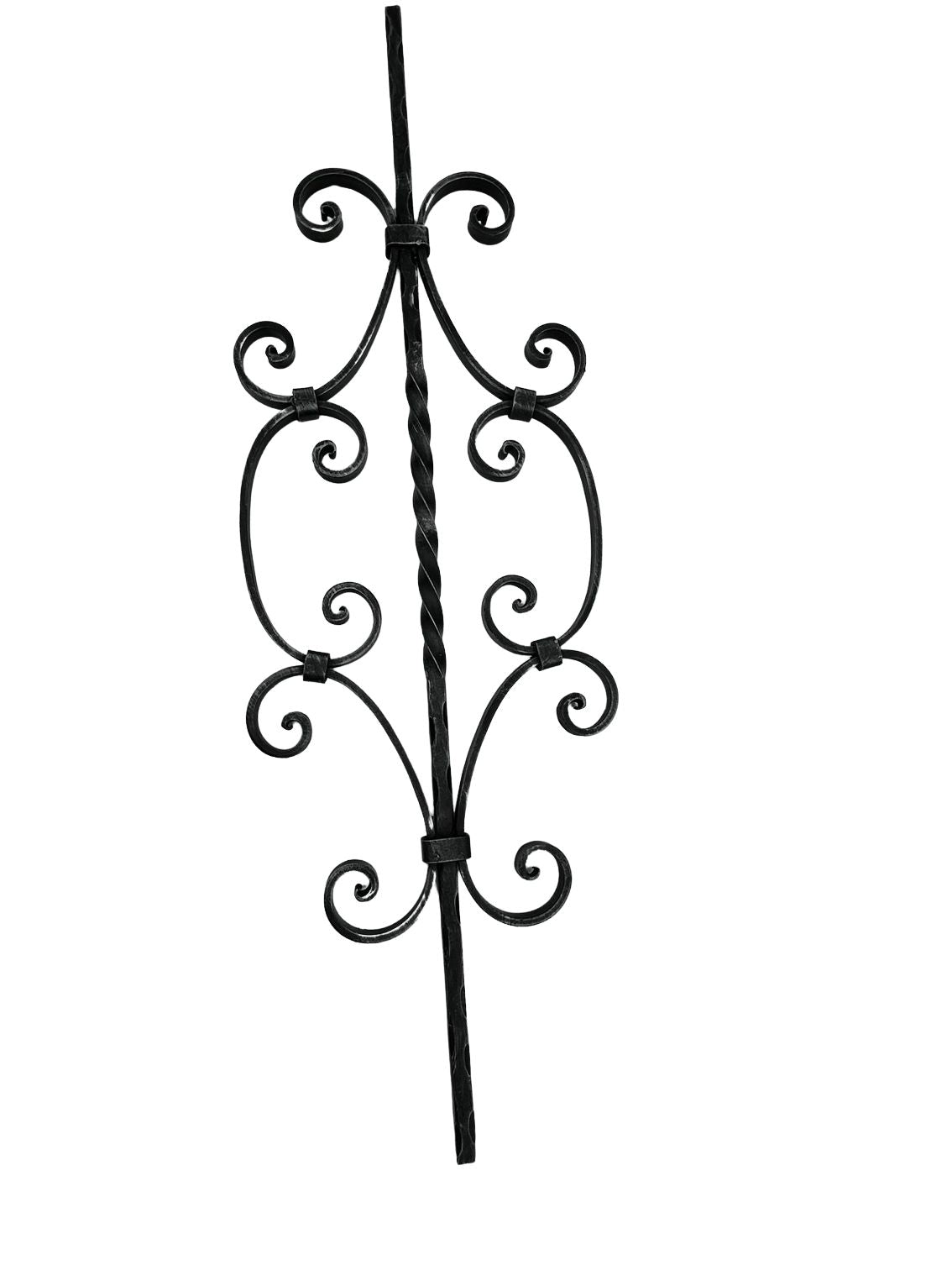 4351 Componibile in ferro battuto - Paletto per scale e recinzioni