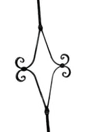 4355 Componibile in ferro battuto - Paletto per scale e recinzioni