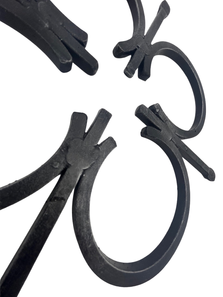 4309 Rosone elemento ornamentale in ferro