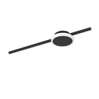EGLO SARGINTO 99608 - Applique Plafoniera bi-emissione nera