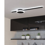 EGLO SARGINTO 99608 - Applique Plafoniera bi-emissione nera