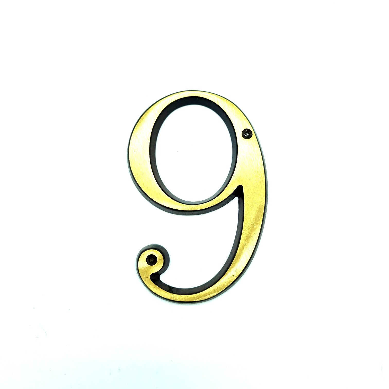 2210-9GR Numero civico in fusione di ottone - Numeri civici