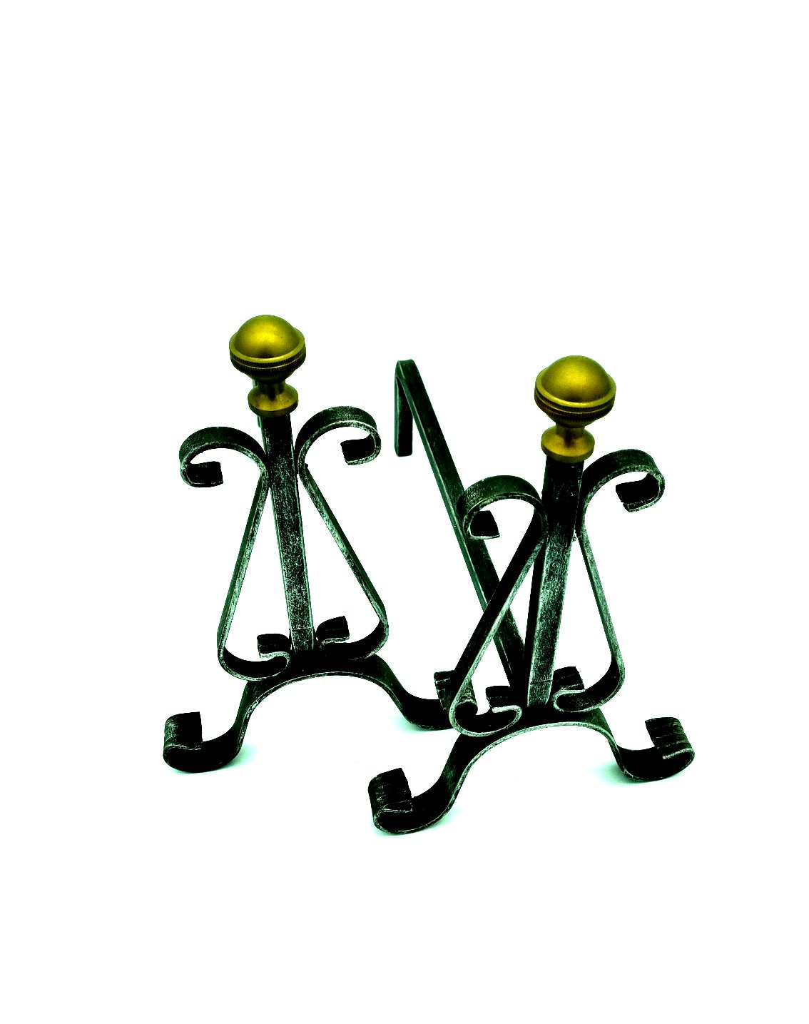 6412 Alari per camino - Brucialegna