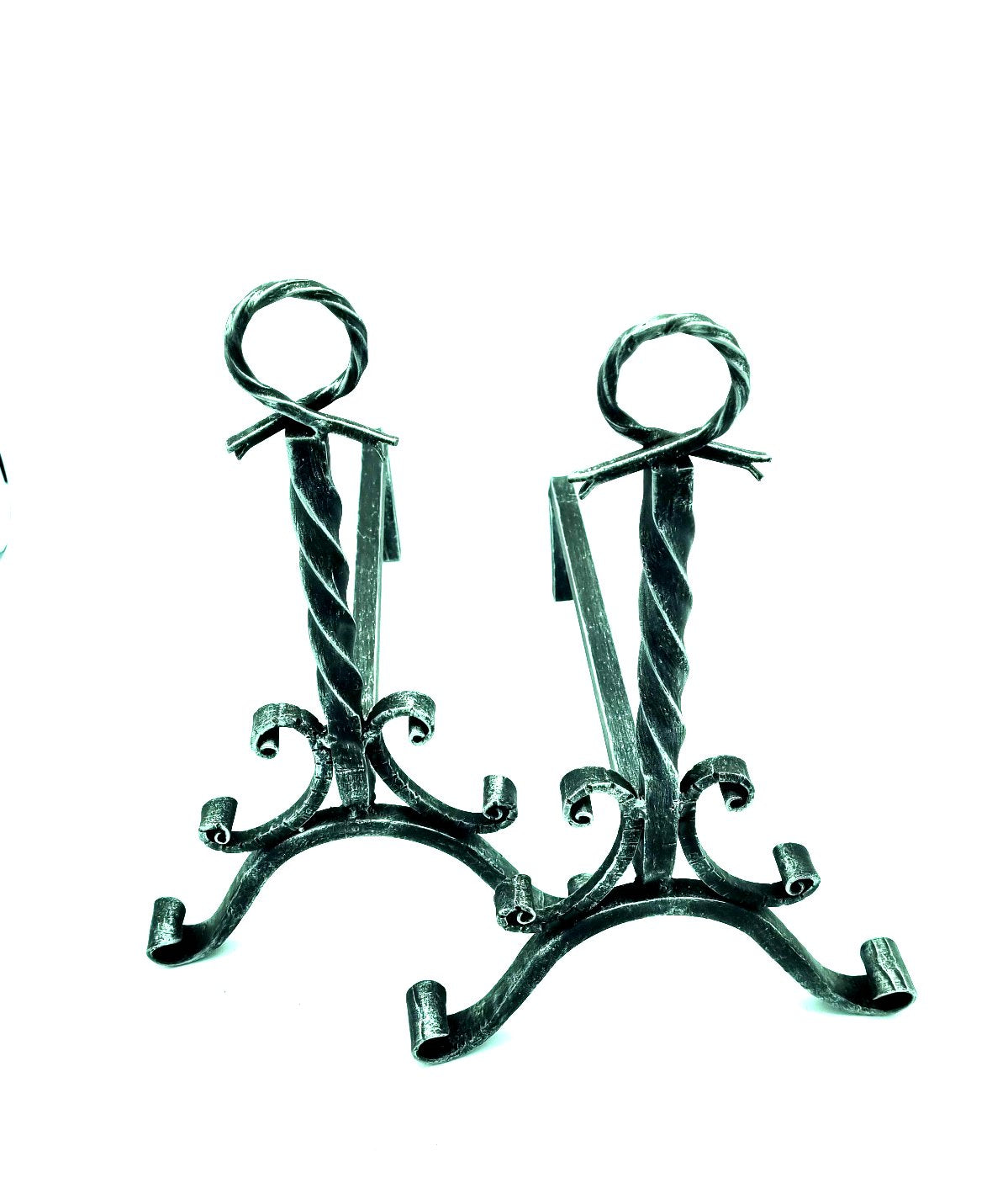 6430 Alari per camino - Brucialegna